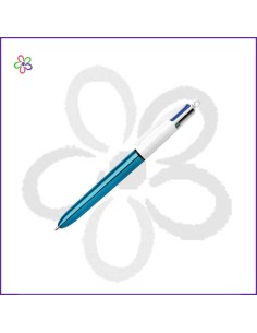 Bolígrafo BIC 4 colores metalizados